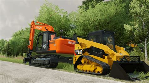 mini skid steer fs22 mod|giant skidloader mod fs22.